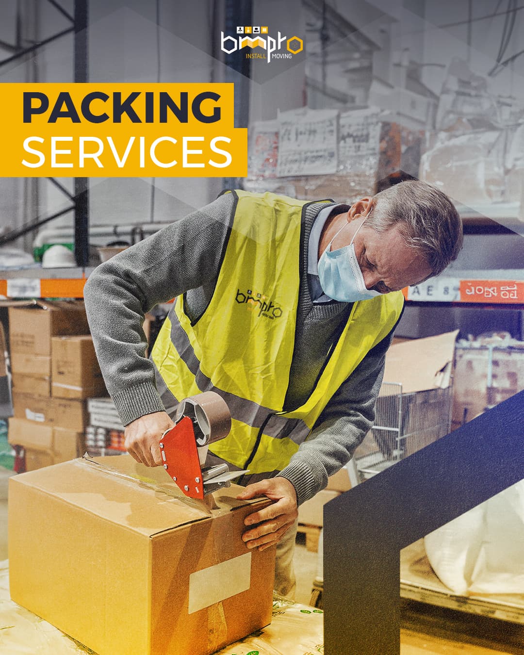 Packing and Unpacking services by BMPRO